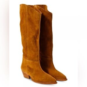 FP Movement by Free People Taupe Sway low /Slouchy Suede Boots Brand New! 8.5